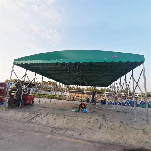 上海可水洗曲臂伸縮推拉篷款式 紡織品遮篷的實用與美觀